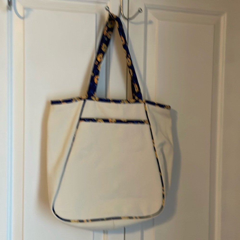 Sho Shanna Bag. Daisy Daydream Canvas Tote Bag Beach Floral